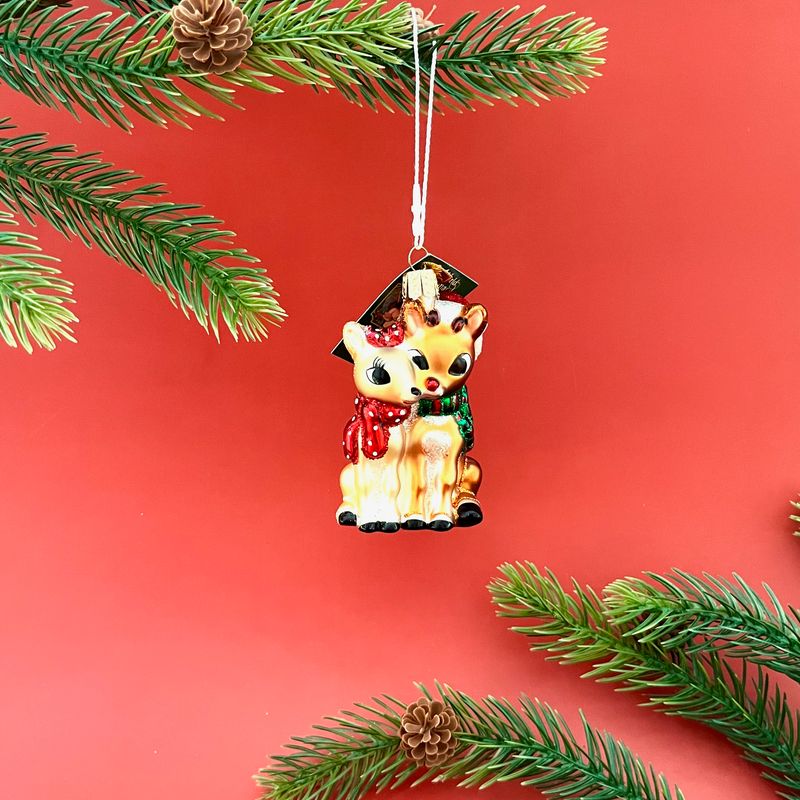 Rudolph and Clarice Ornament