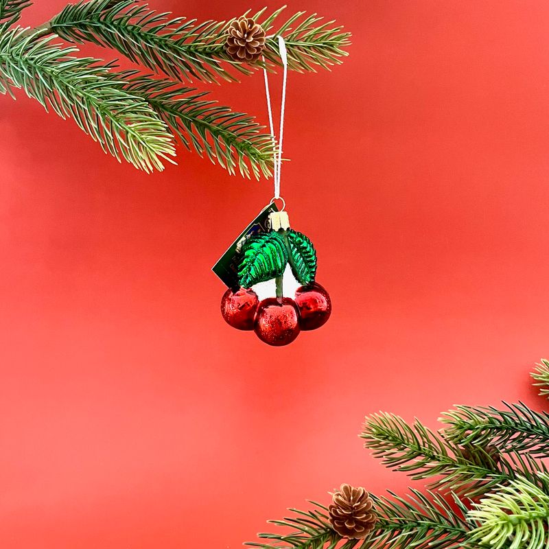 Cherries Ornament