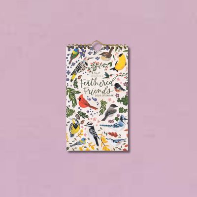 2026 Feathered Friends Birds Petite Wall Calendar