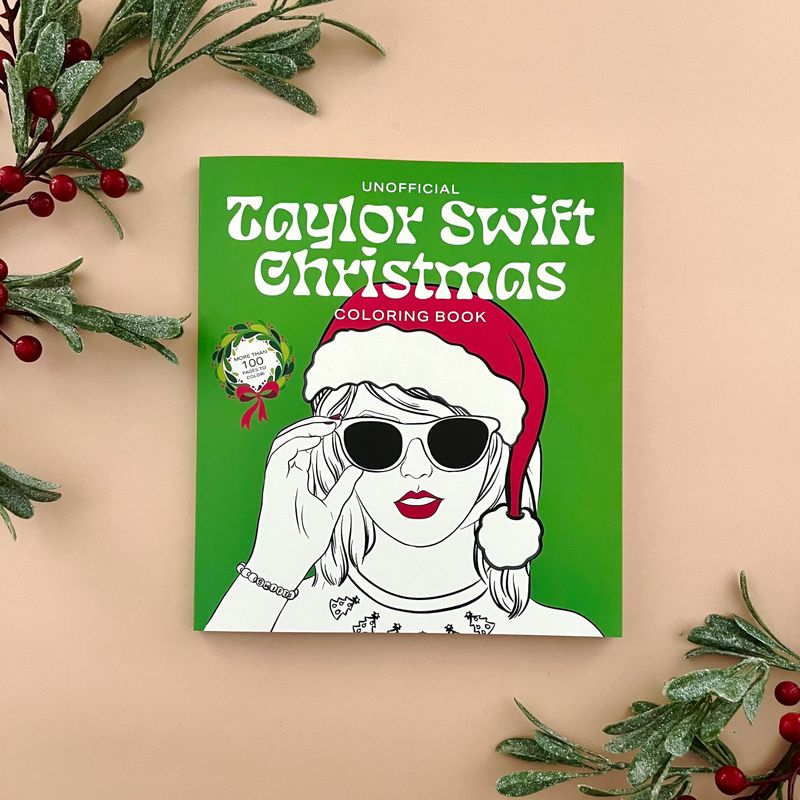 Unofficial Taylor Swift Christmas Coloring Book
