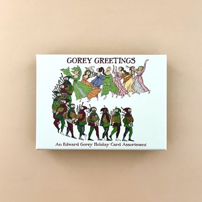 Edward Gorey Greetings Boxed Holiday Cards: Assorted  20 Cards &amp; Envelopes
