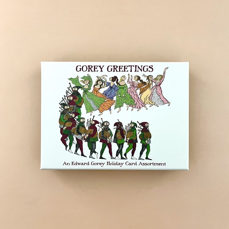 Edward Gorey Greetings Boxed Holiday Cards: Assorted  20 Cards &amp; Envelopes