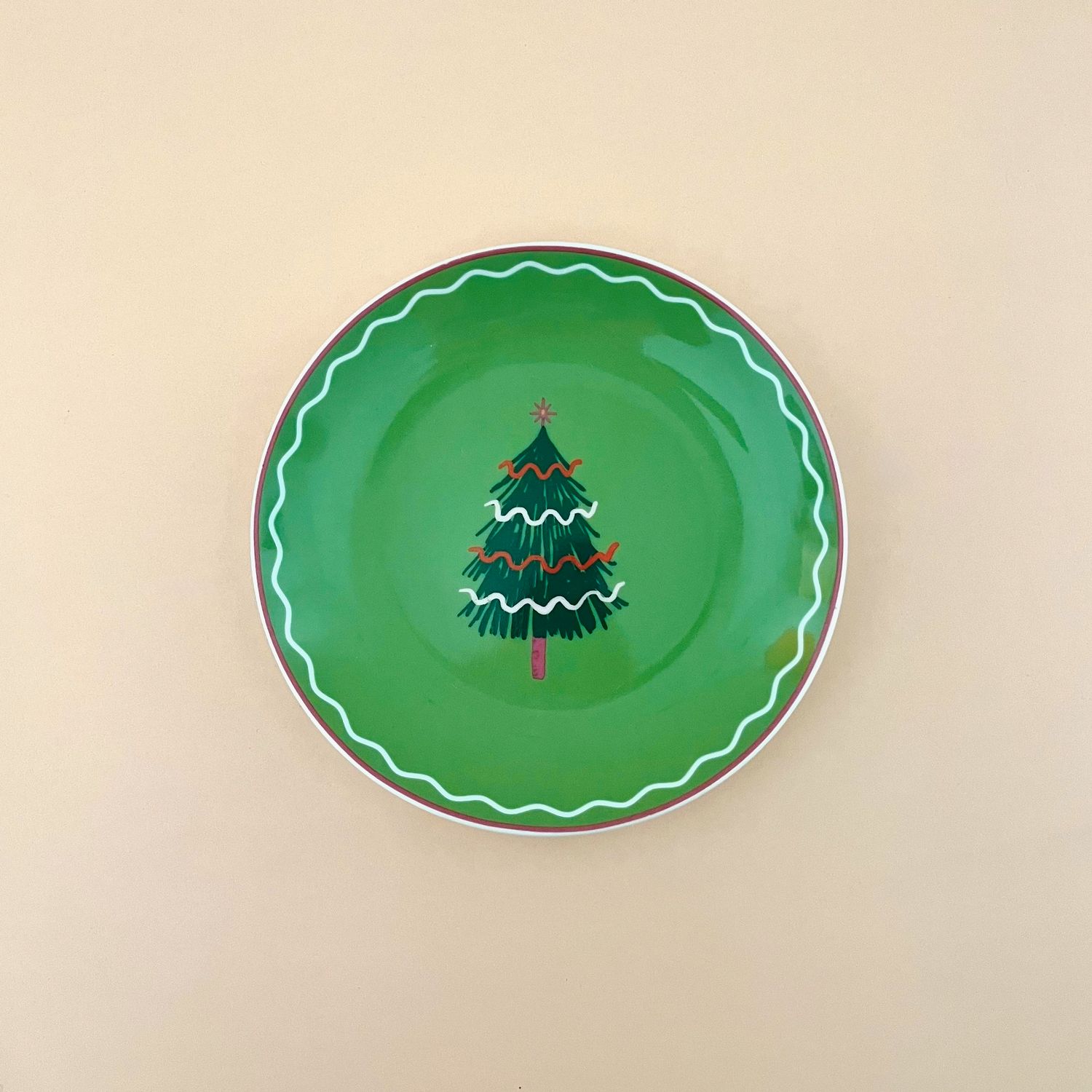Glitzmas Appie Plates, Style: Mint