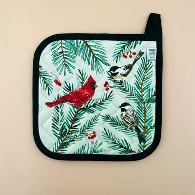 Birds &amp; Boughs Potholder