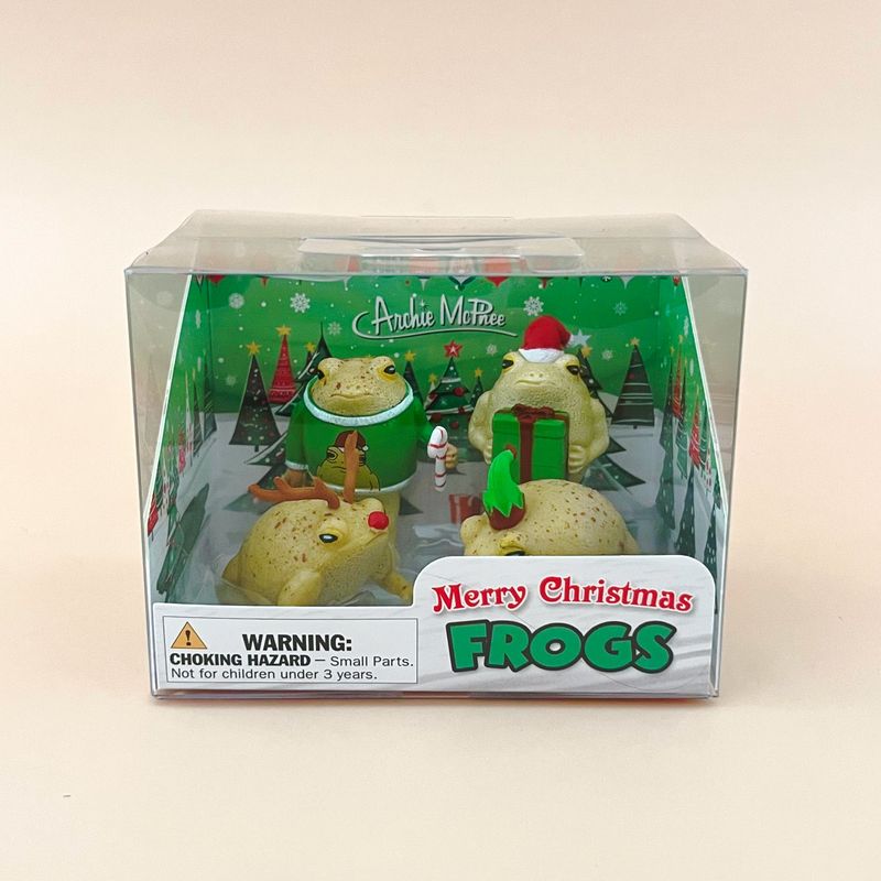 Merry Christmas Frogs