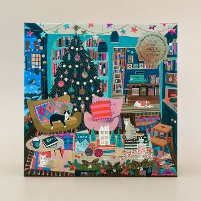 Season&#39;s Reading 500 Piece Foil Puzzle