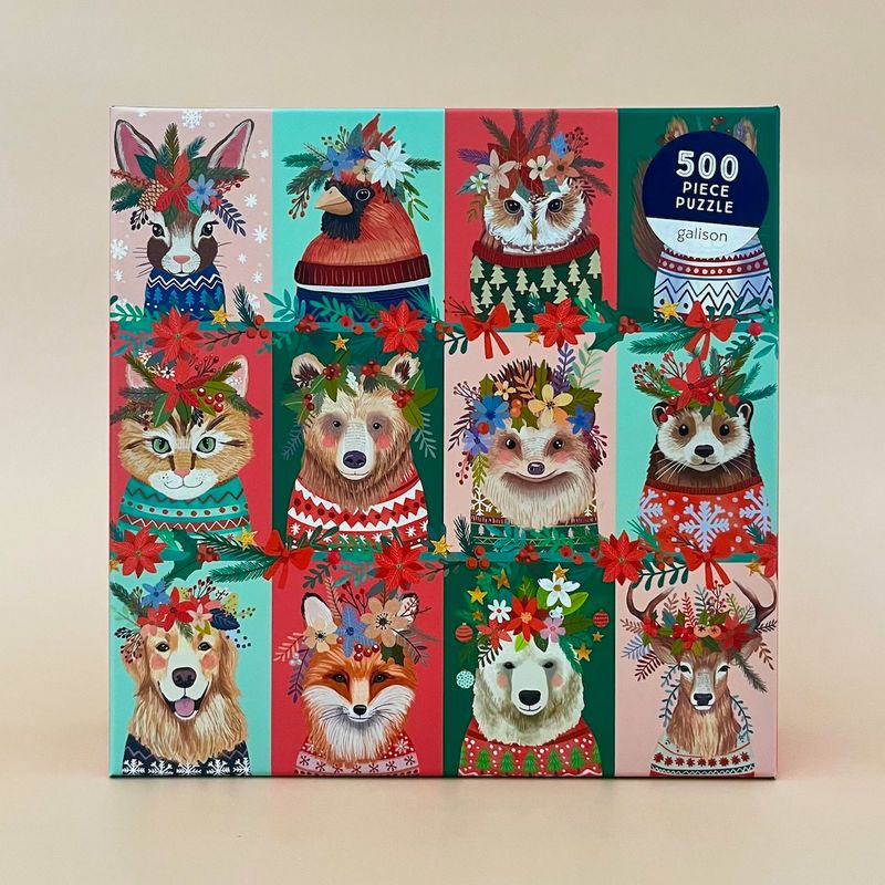 Furry And Bright 500 Piece Puzzle