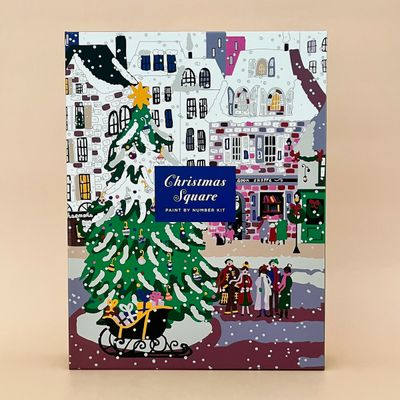 Joy Laforme Christmas Square 9 x 12 Paint by Number Kit