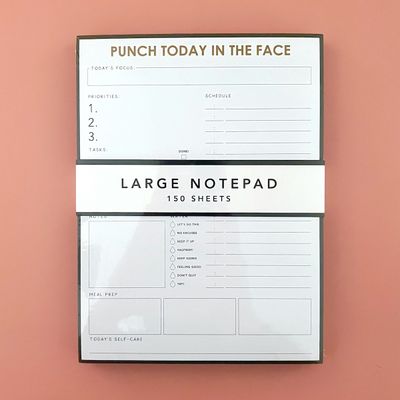 Punch Today Large Notepad