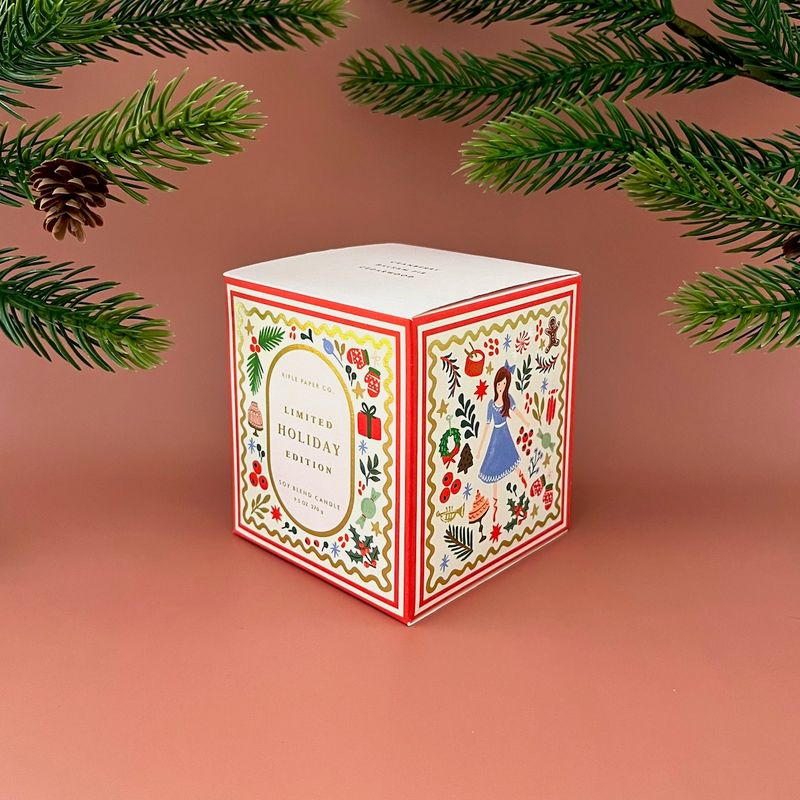 Rifle Paper Nutcracker Holiday 9.5 oz Candle
