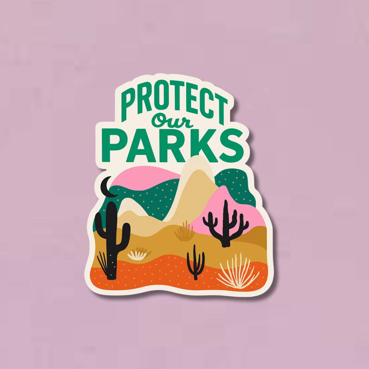 IAP Protect Our Parks Sticker