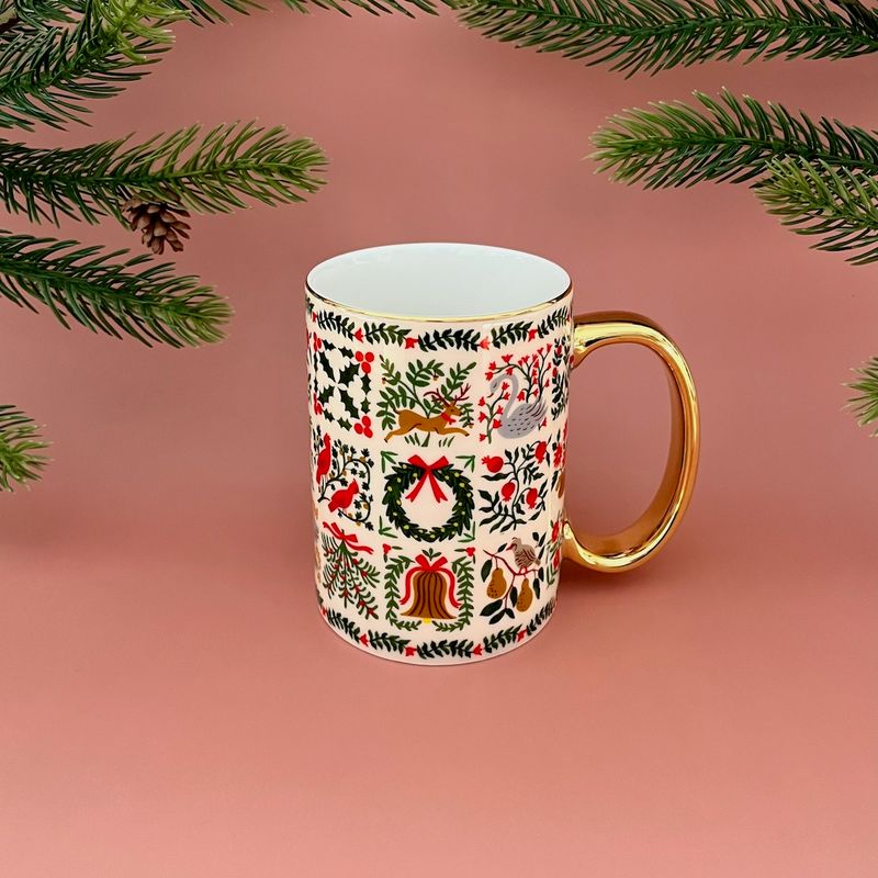 Rifle Paper Holiday Mug Christmastide