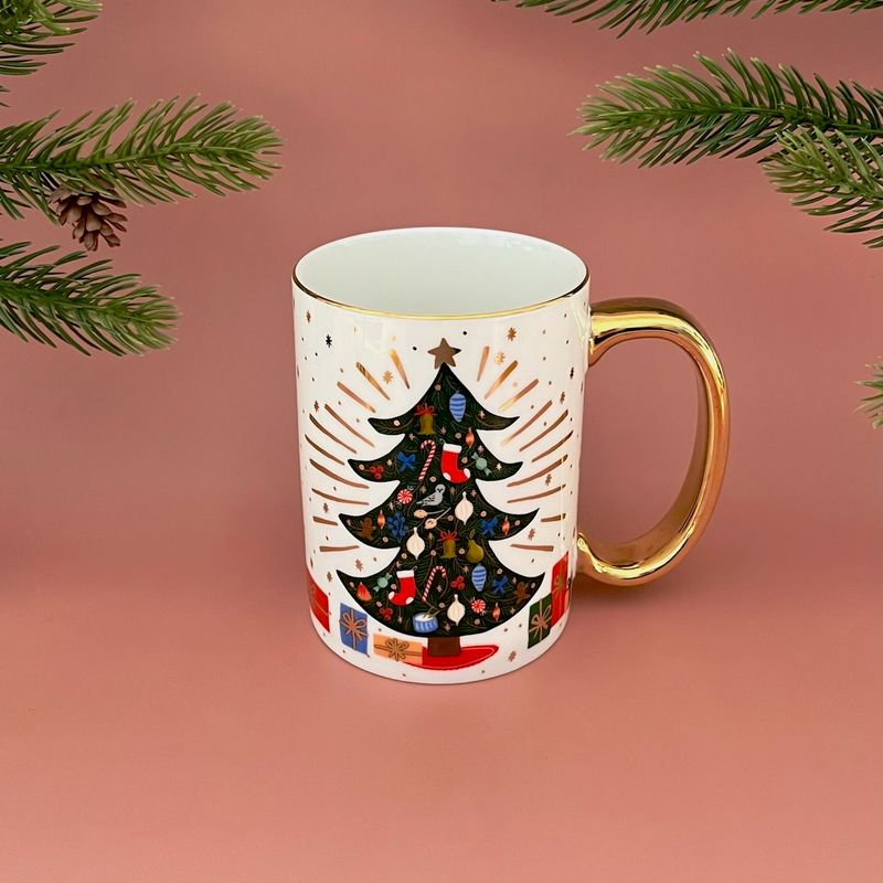Rifle Paper Holiday Mug Holiday Tree