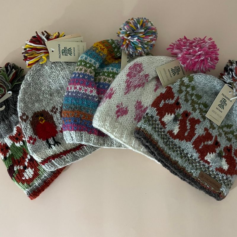 Winter 25 Pachamama Knit Bobble Hat