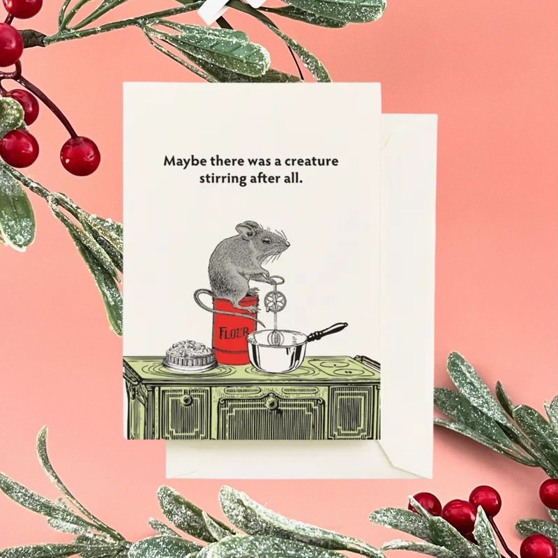 Stirring Holiday Card
