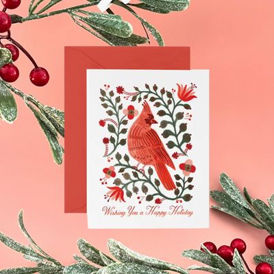 Rifle Paper Cardinals Card