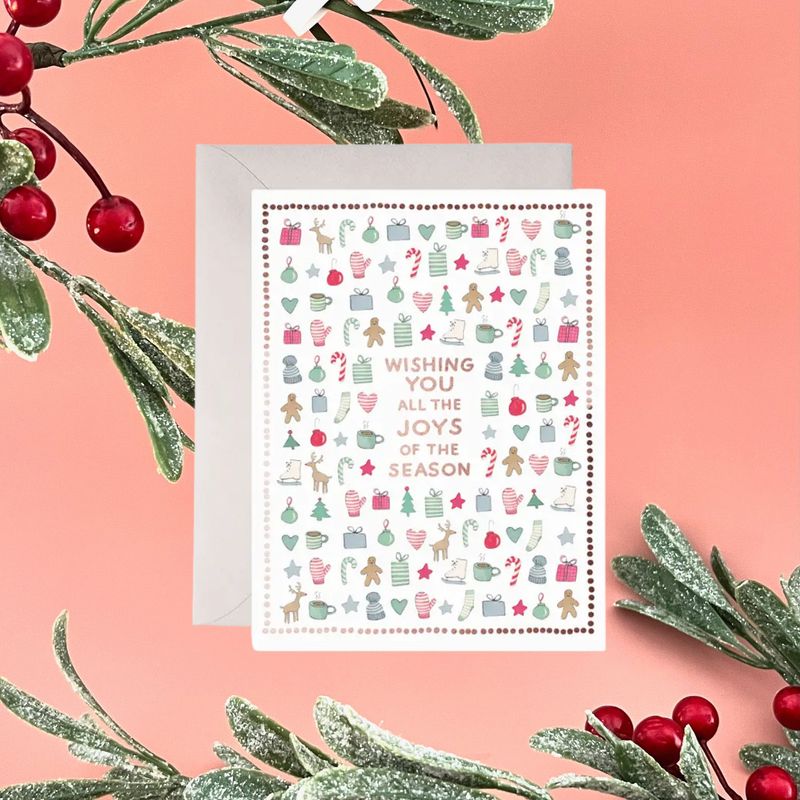 Merry Motif Holiday Card