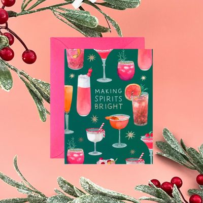 Making Spirit's Bright Holiday Card