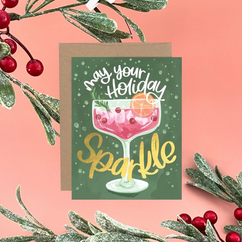 May Your Holiday Sparkle Card