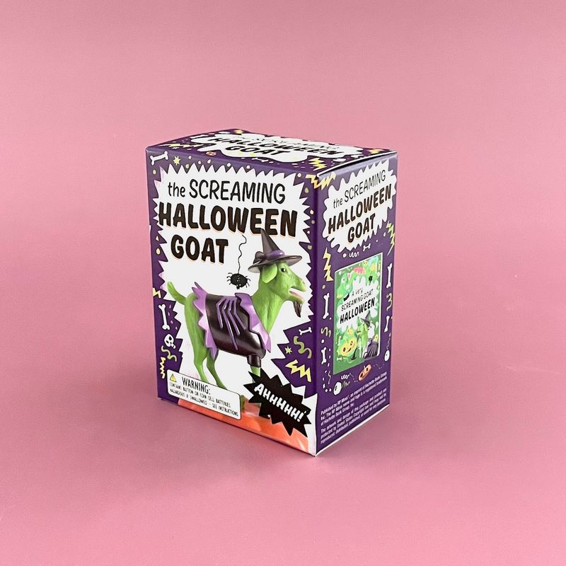 The Screaming Halloween Goat