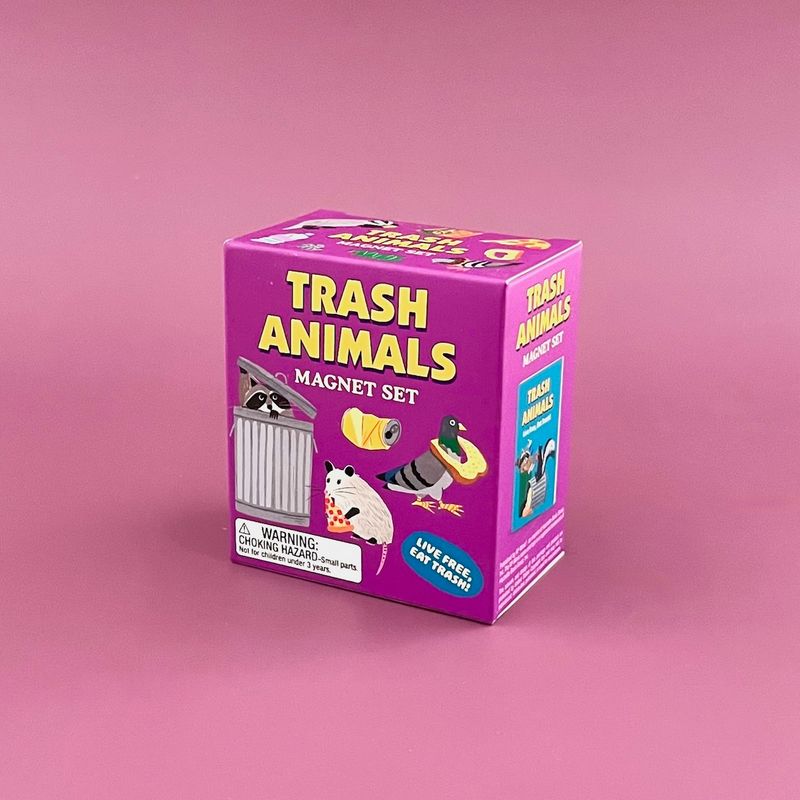 Trash Animals Magnet Set
