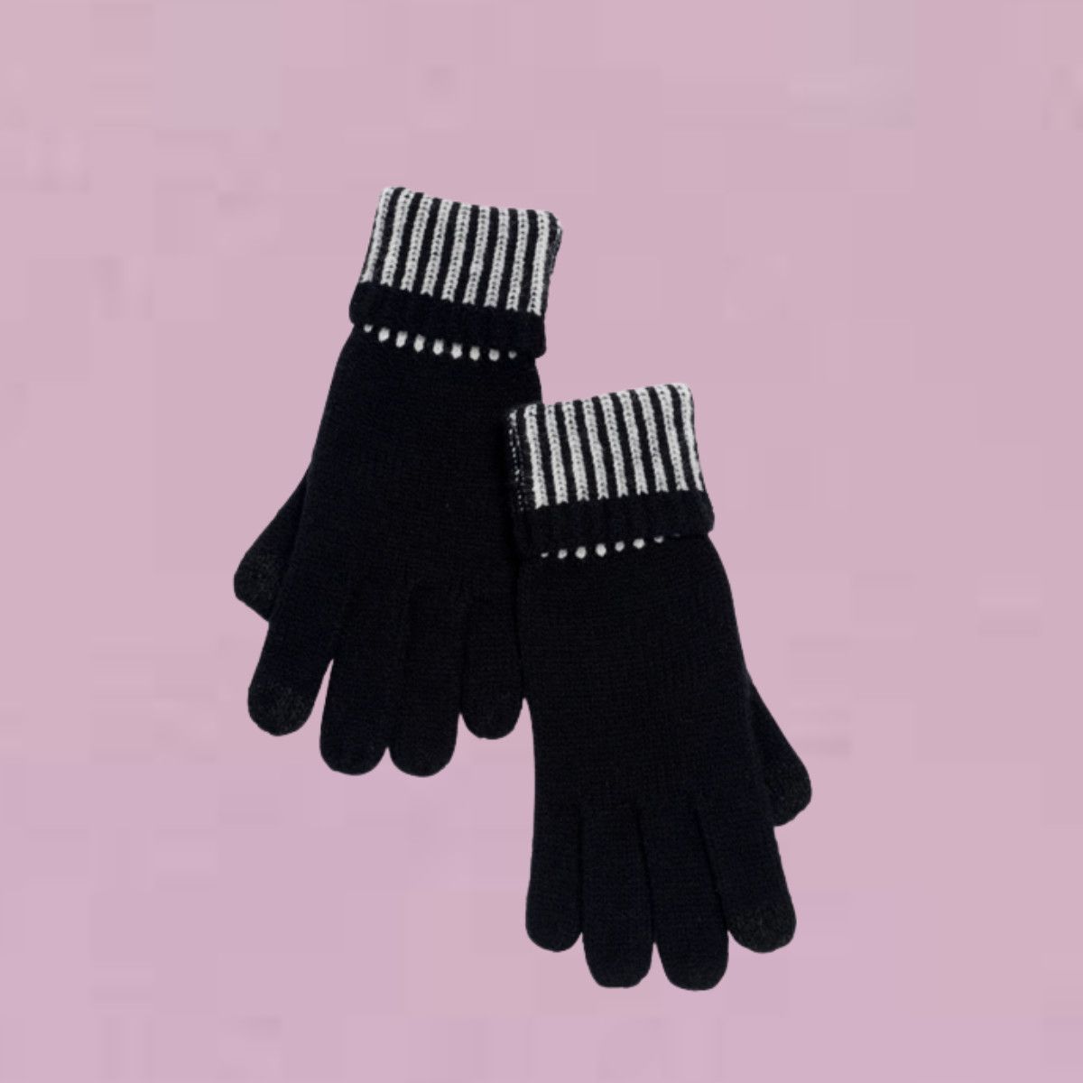 Ziggy Touchscreen Gloves Black