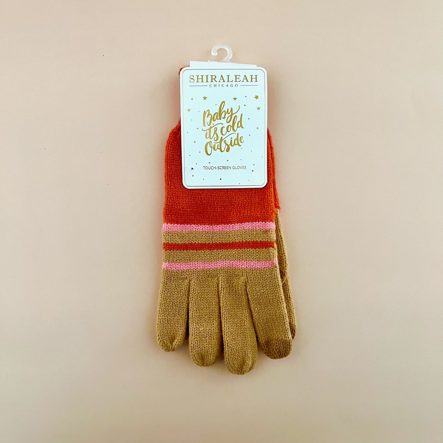 Touchscreen Gloves by Shiraleah Rory Rust