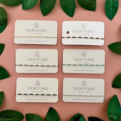 Curio Seed Bead + Pearl Adj. Bracelet