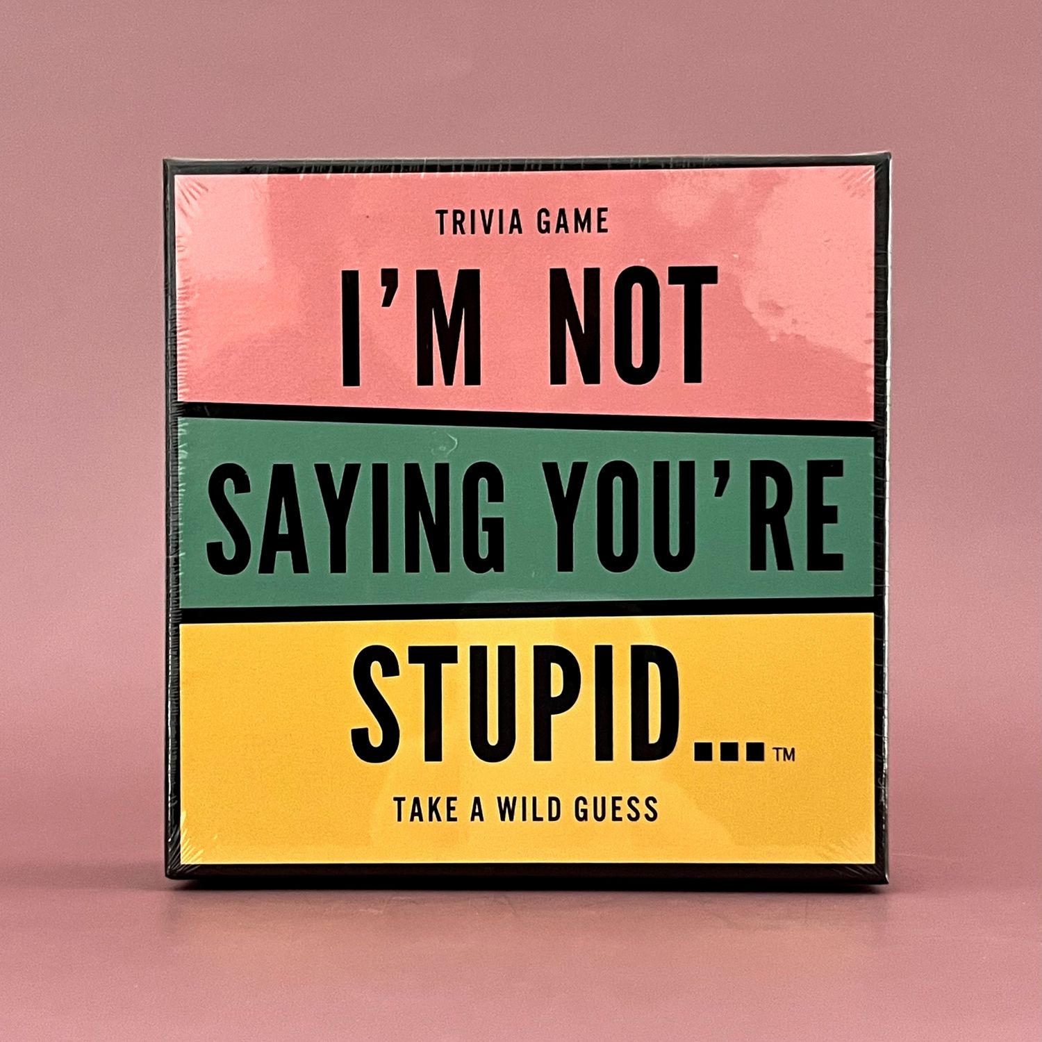 I&#39;m Not Saying You&#39;re Stupid Game