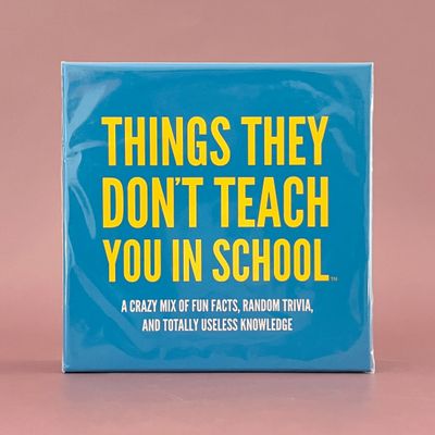 Things They Don’t Teach You In School