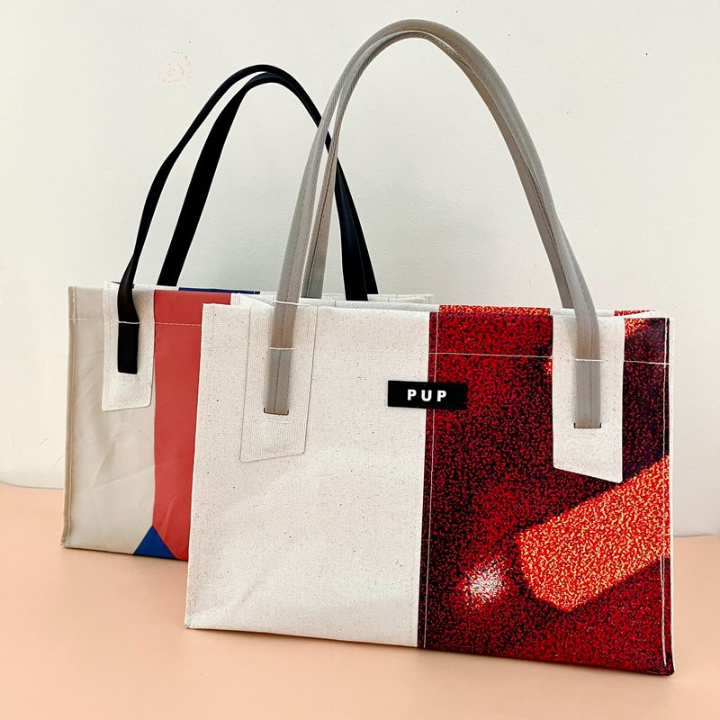 Executive Bag Made From the Roof of the RCA Dome