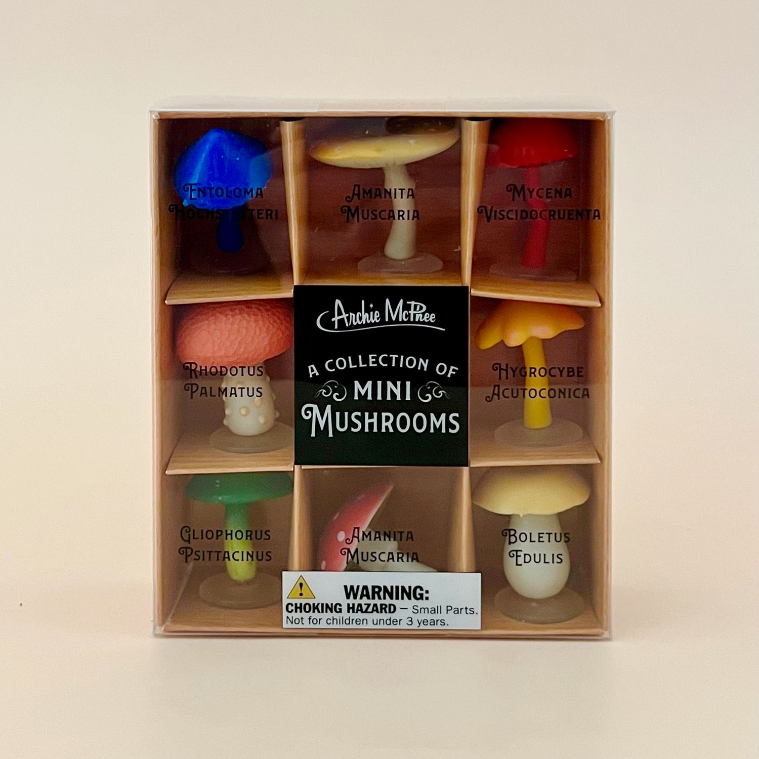 A Collection of Mini Mushrooms