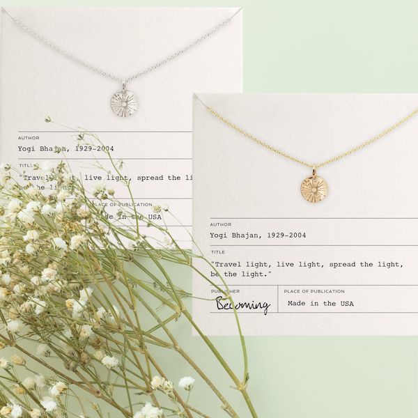 Be The Light Necklace