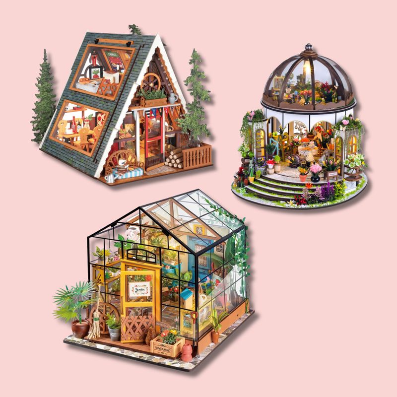 DIY Miniature Dollhouse Kit