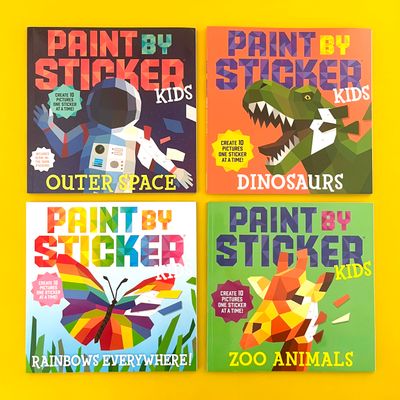 Kids Paint by Sticker Books
