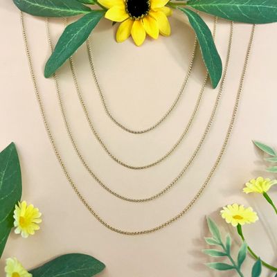 Gold Filled Rolo Chain Necklace