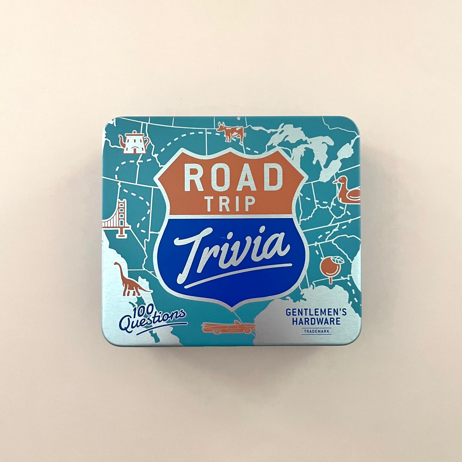 100 Questions Trivia, Style: Road Trip Trivia