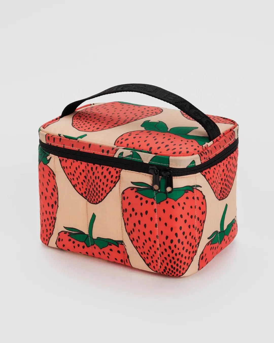 Baggu Puffy Lunch Tote, Style: Strawberry