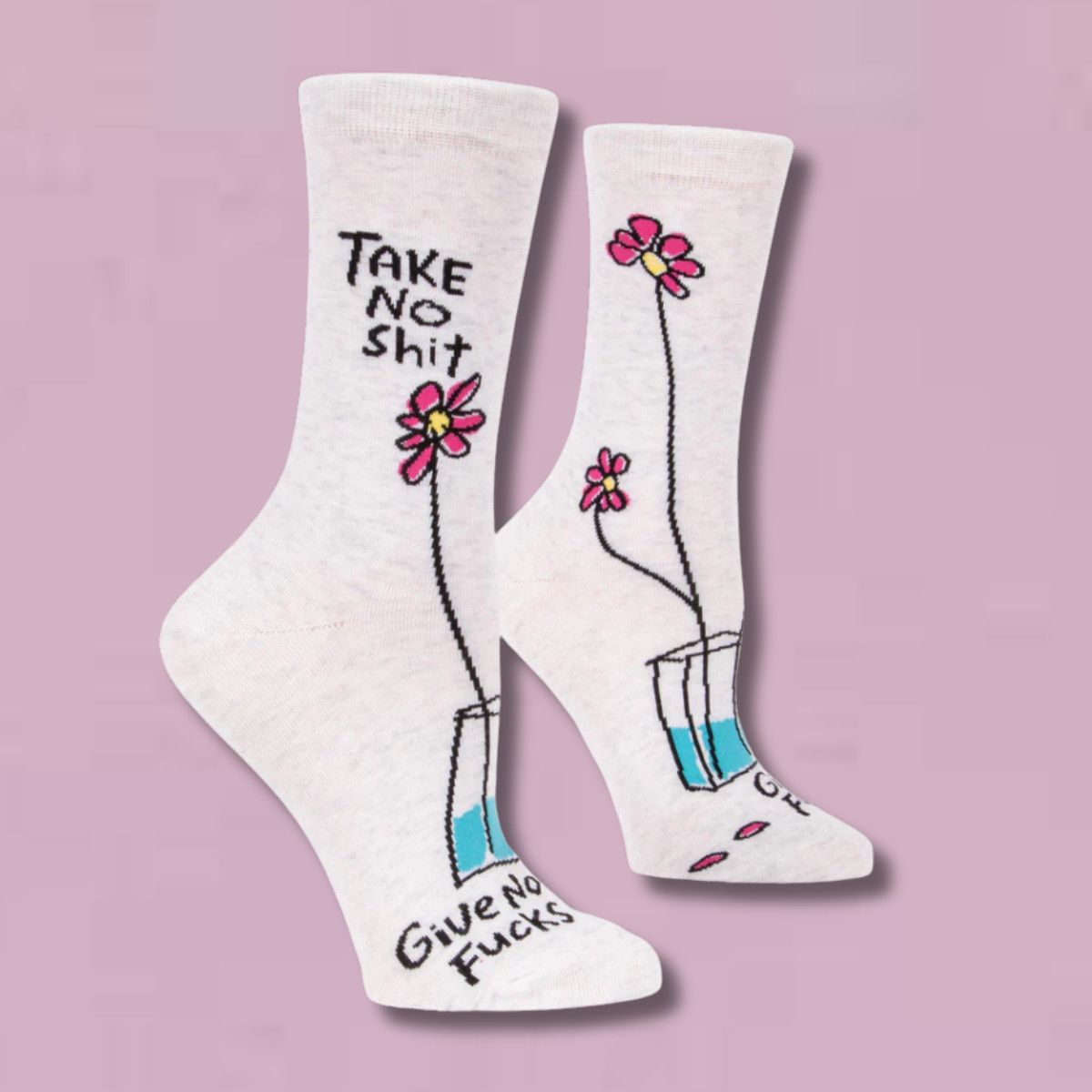 Take No Shit Women’s Crew Socks