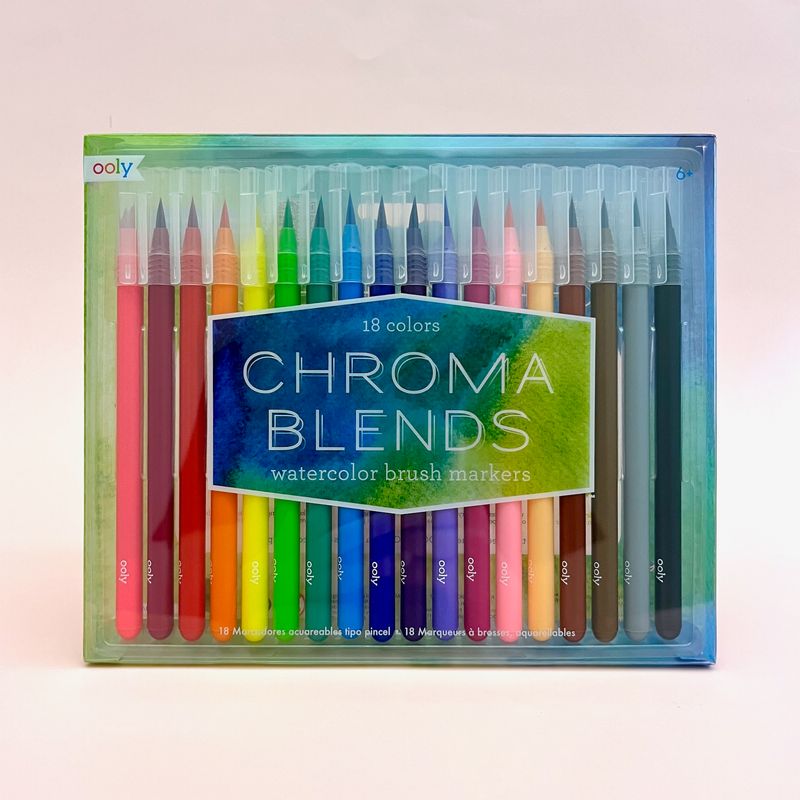 Chroma Blends Watercolor Brush Markers
