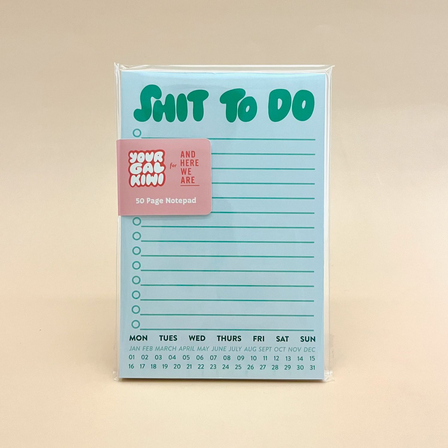 Shit to Do Notepad