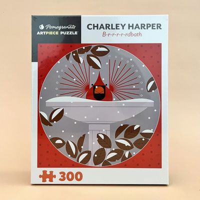 300-pc Charley Harper B-r-r-r-rdbath Puzzle