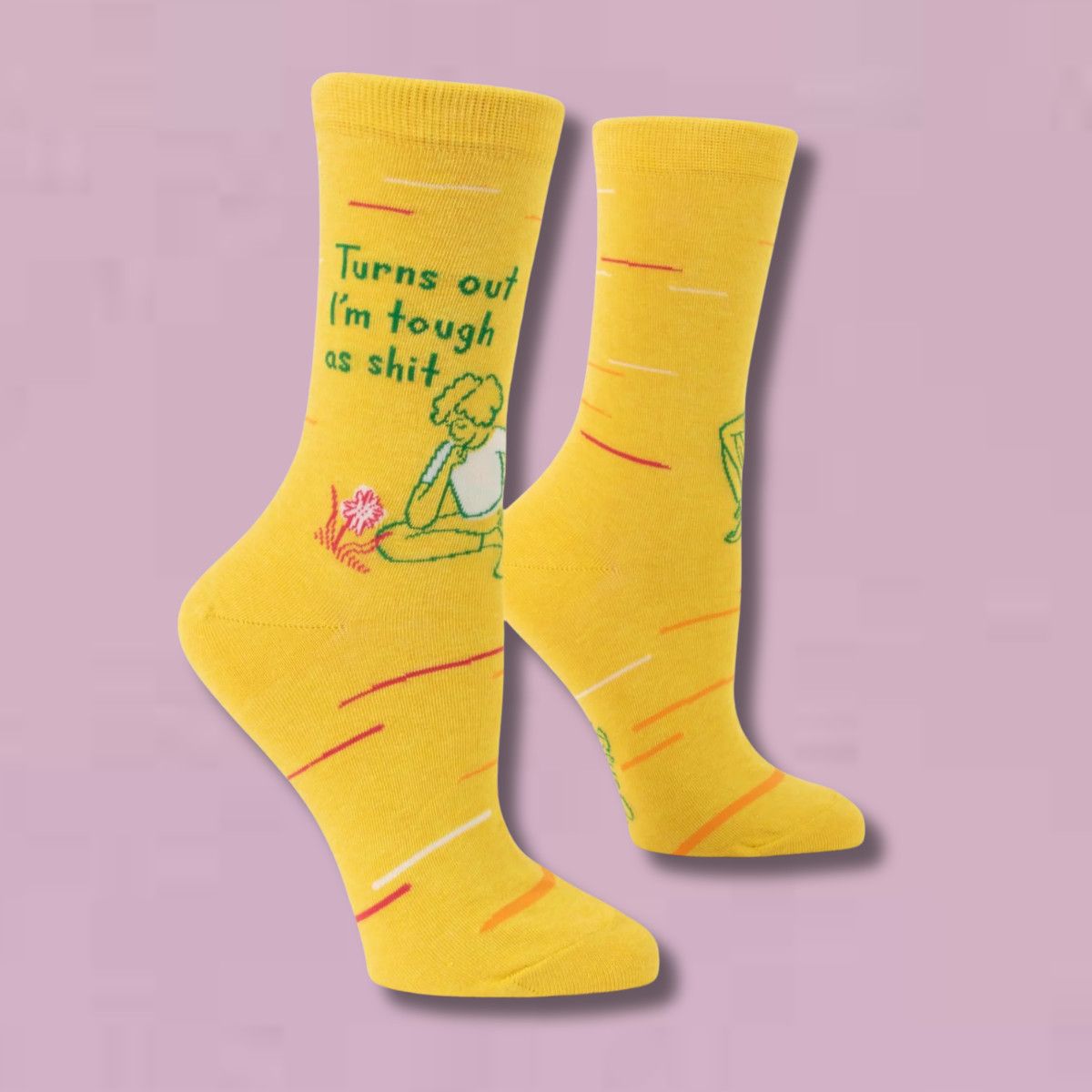 Tough As Shit Women's Crew Socks