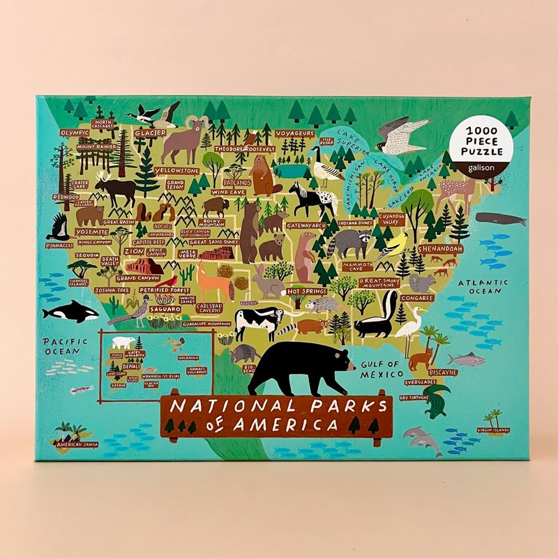 National Parks of America 1000pc Puzzle