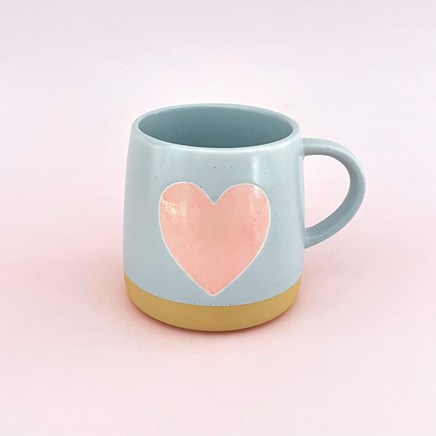 Heart Decal Mug 12oz