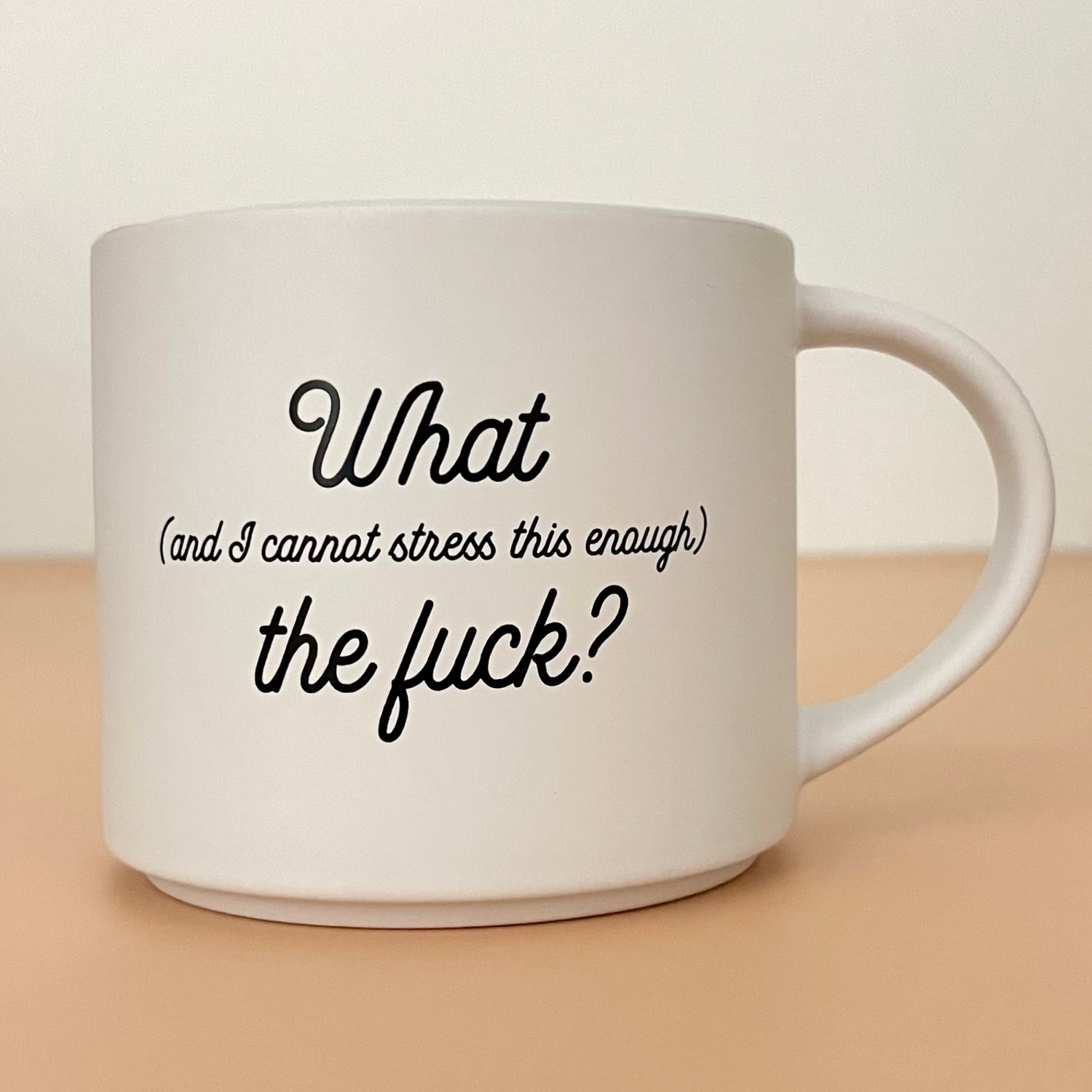 I Cannot Stress This Enough Mug