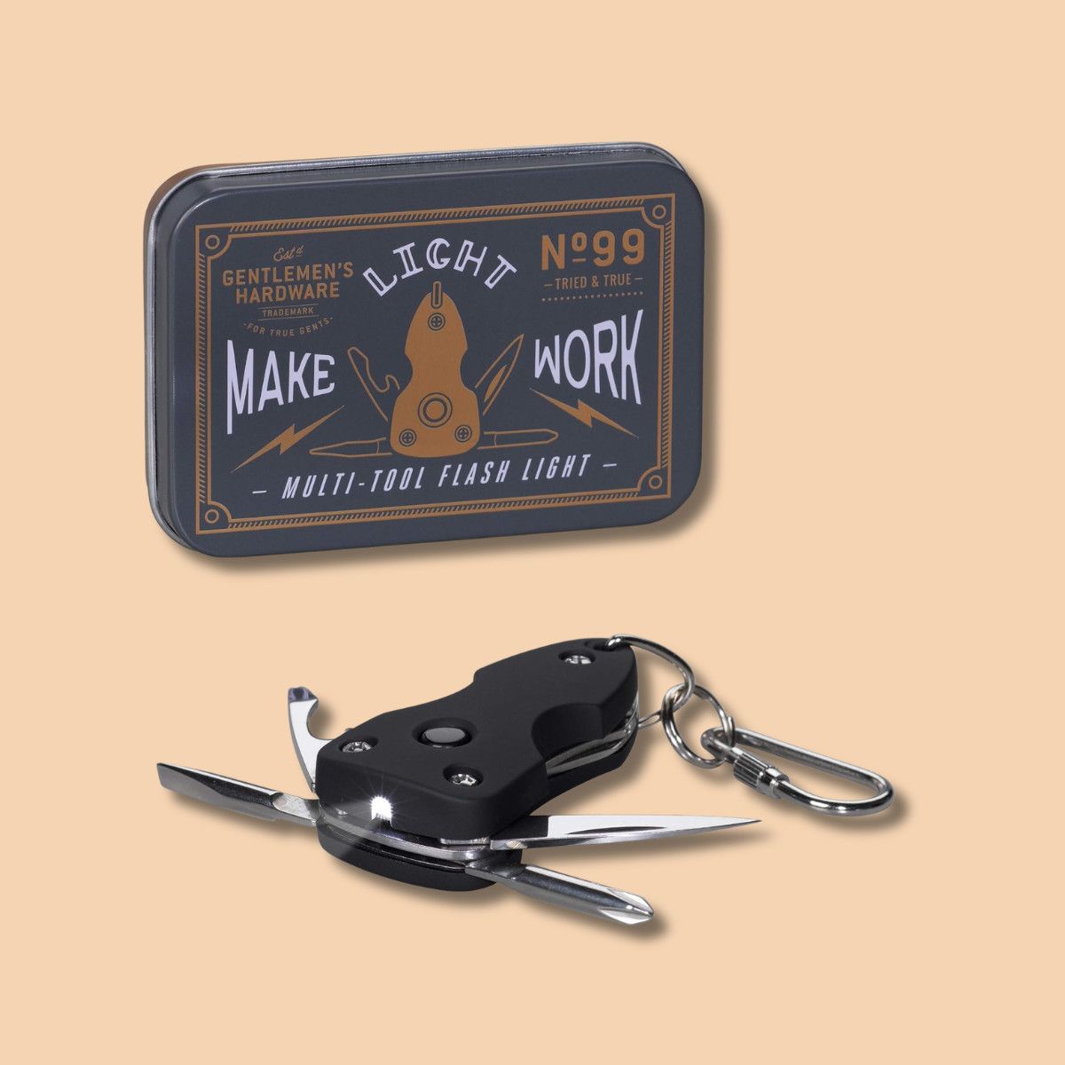 Pocket Multi-Tool with Flashlight
