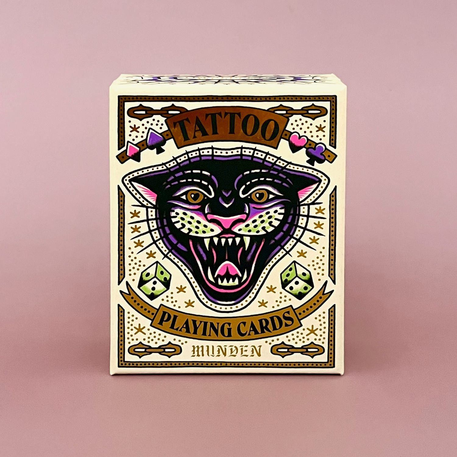 Tattoo Playing Cards: ILLUSTRATED BY OLIVER MUNDEN