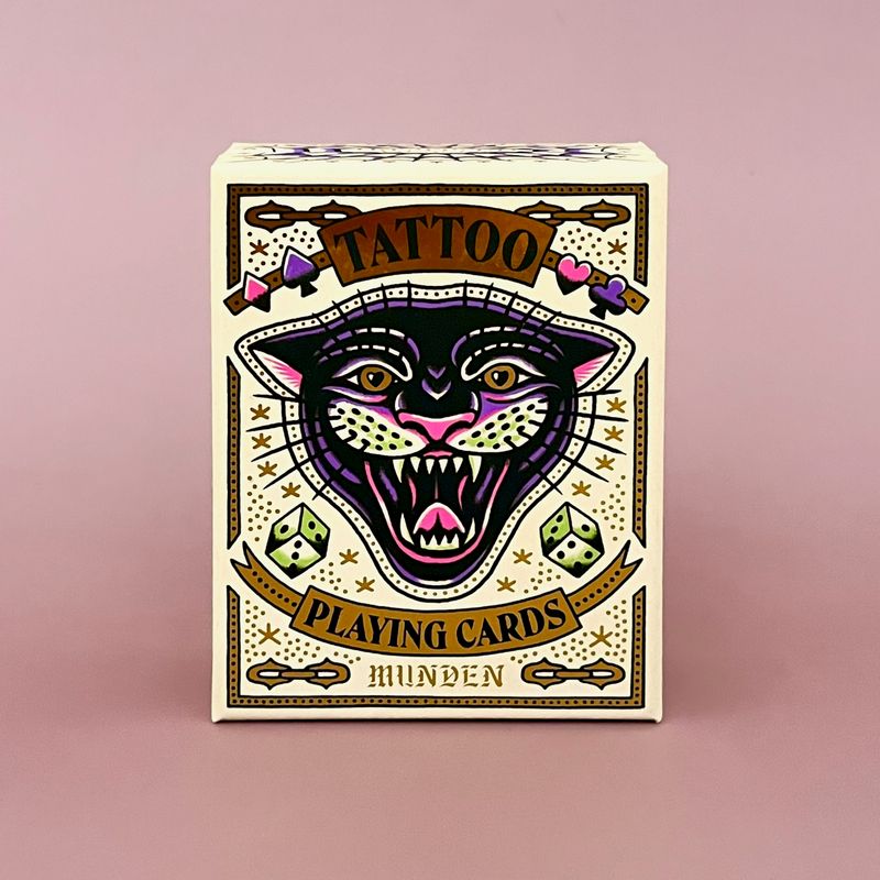 Tattoo Playing Cards: ILLUSTRATED BY OLIVER MUNDEN