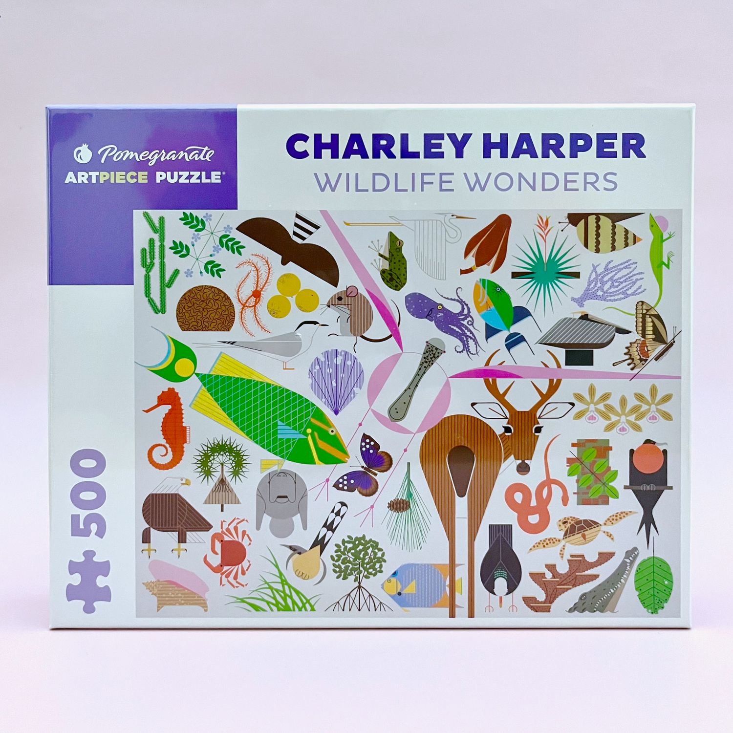 Charley Harper Wildlife Wonders 500-pc Puzzle